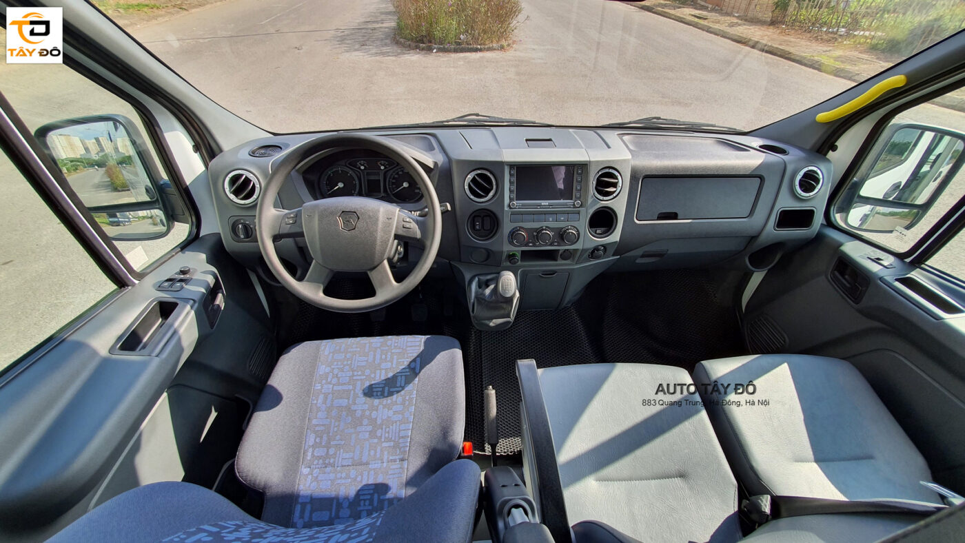 khoang cabin xe gaz 17 chỗ
