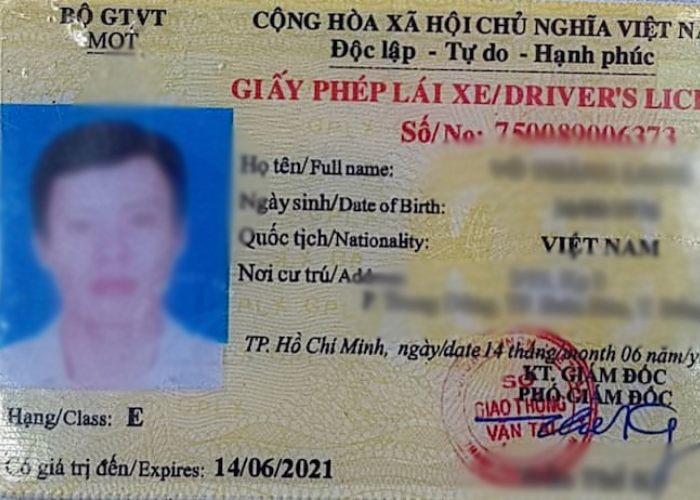 Bằng lái xe ô tô hạng E