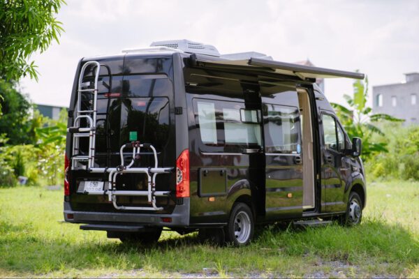 ngoại thất xe gaz mobihome