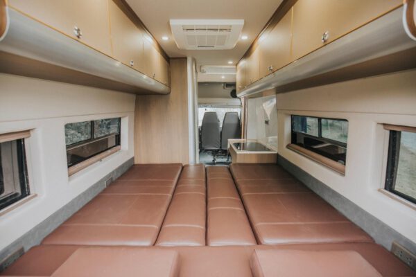 phòng ngủ của xe gaz mobihome