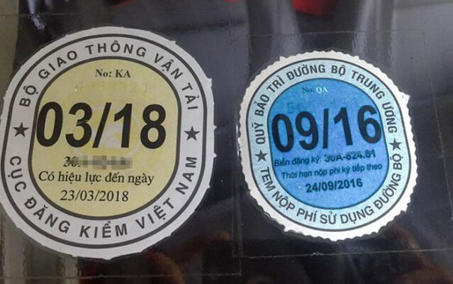 Cần đẩy nhanh quá trình Cấp tem đăng kiểm theo màu