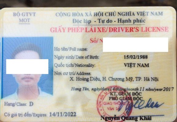 bằng lái xe khách 16 chỗ - hạng D