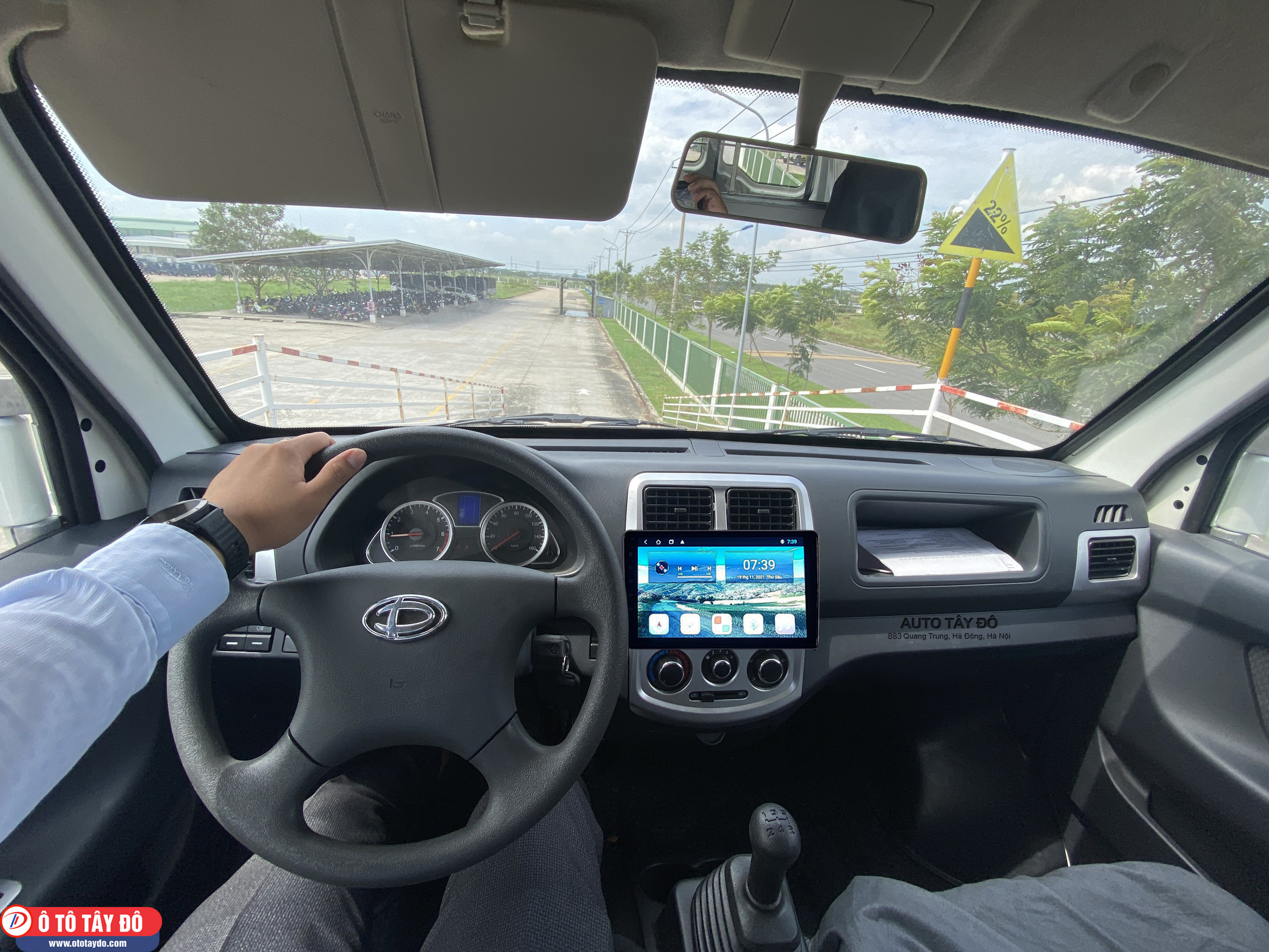 nội thất xe tải van teraco V 2 chỗ - xe van 1000kg