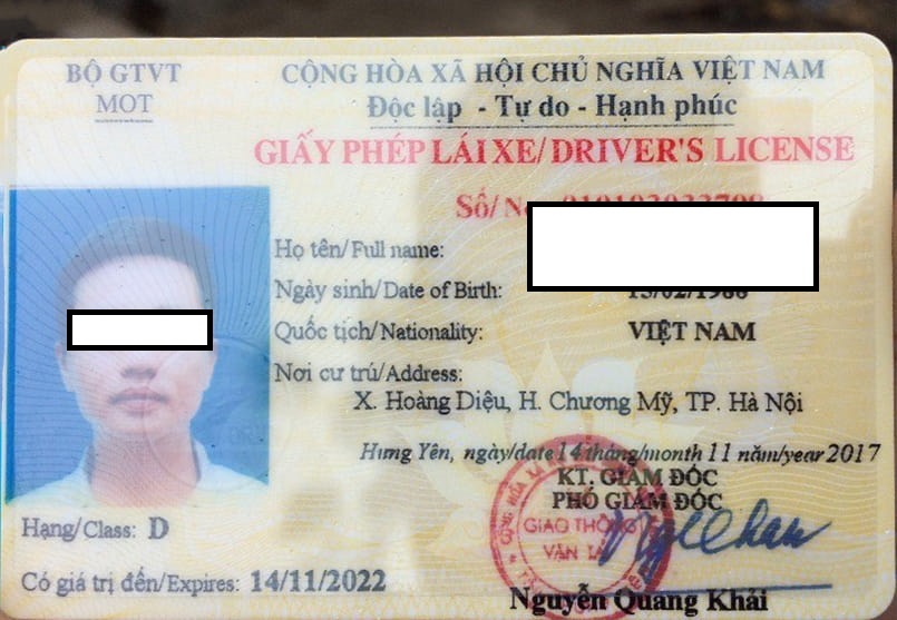 bằng d lái được những xe gì